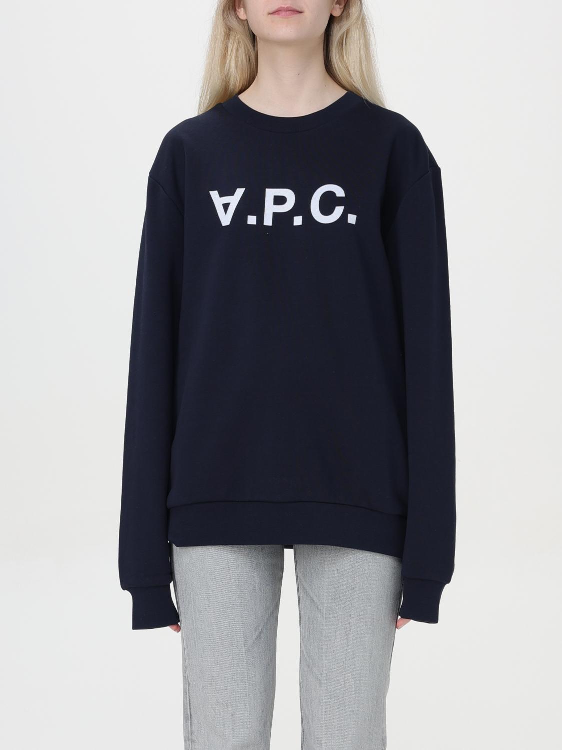 A.P.C. Sweatshirt A. P.C. Woman color Navy