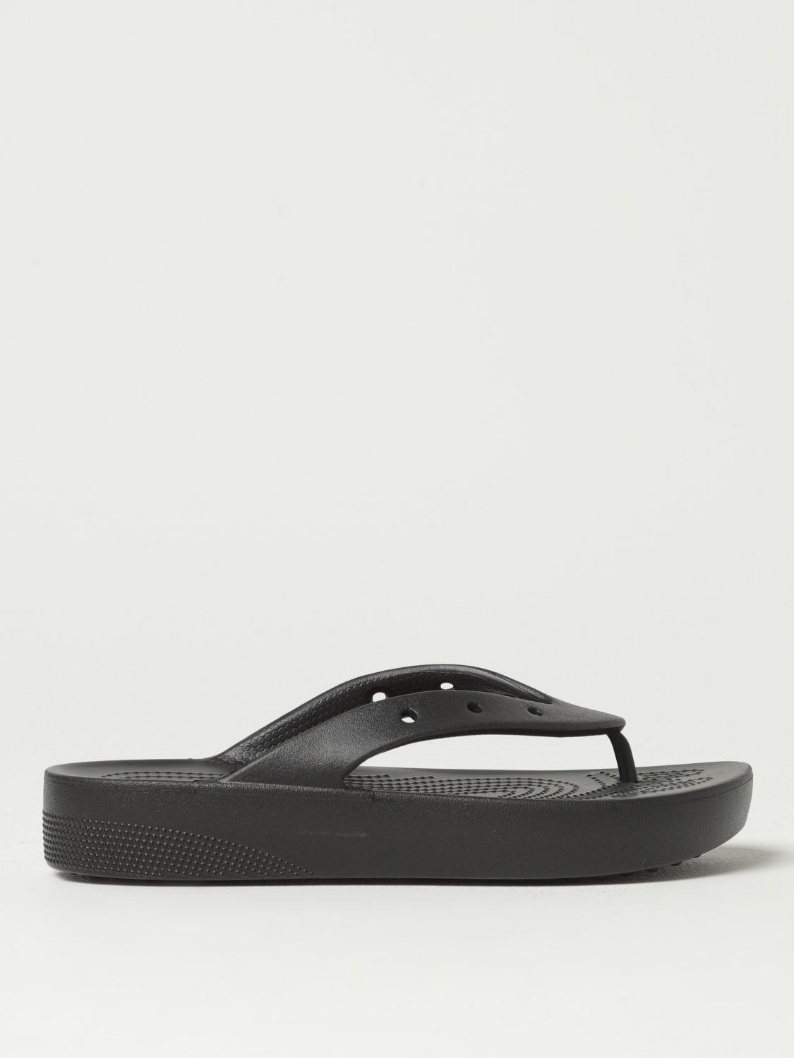 Crocs Flat Sandals CROCS Woman colour Black