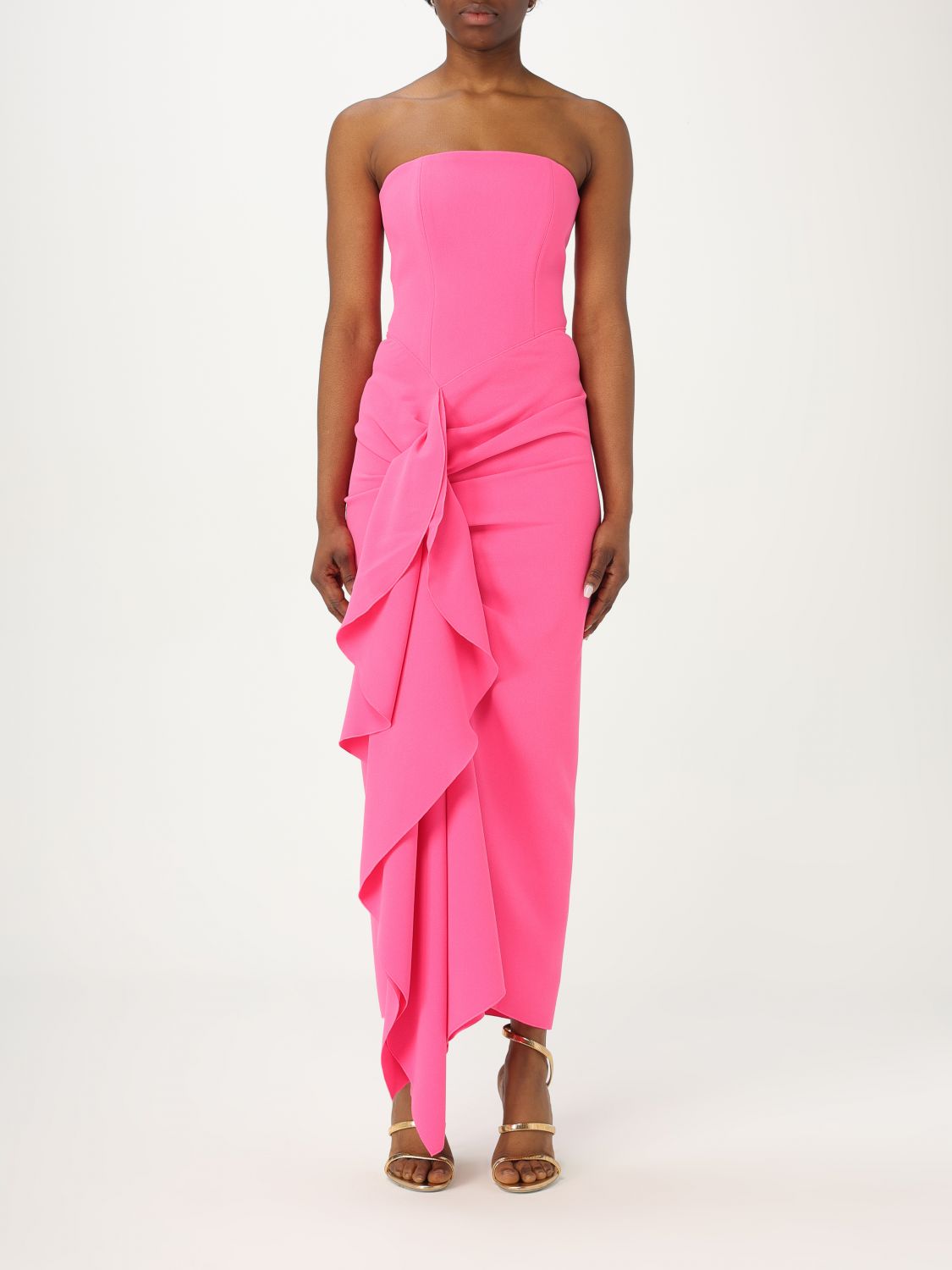 Solace London Dress SOLACE LONDON Woman colour Fuchsia