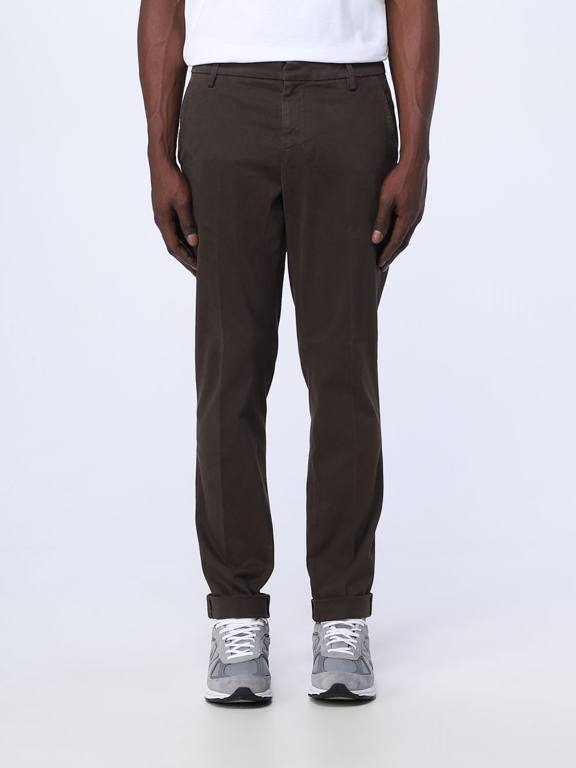 Dondup Trousers DONDUP Men colour Burnt