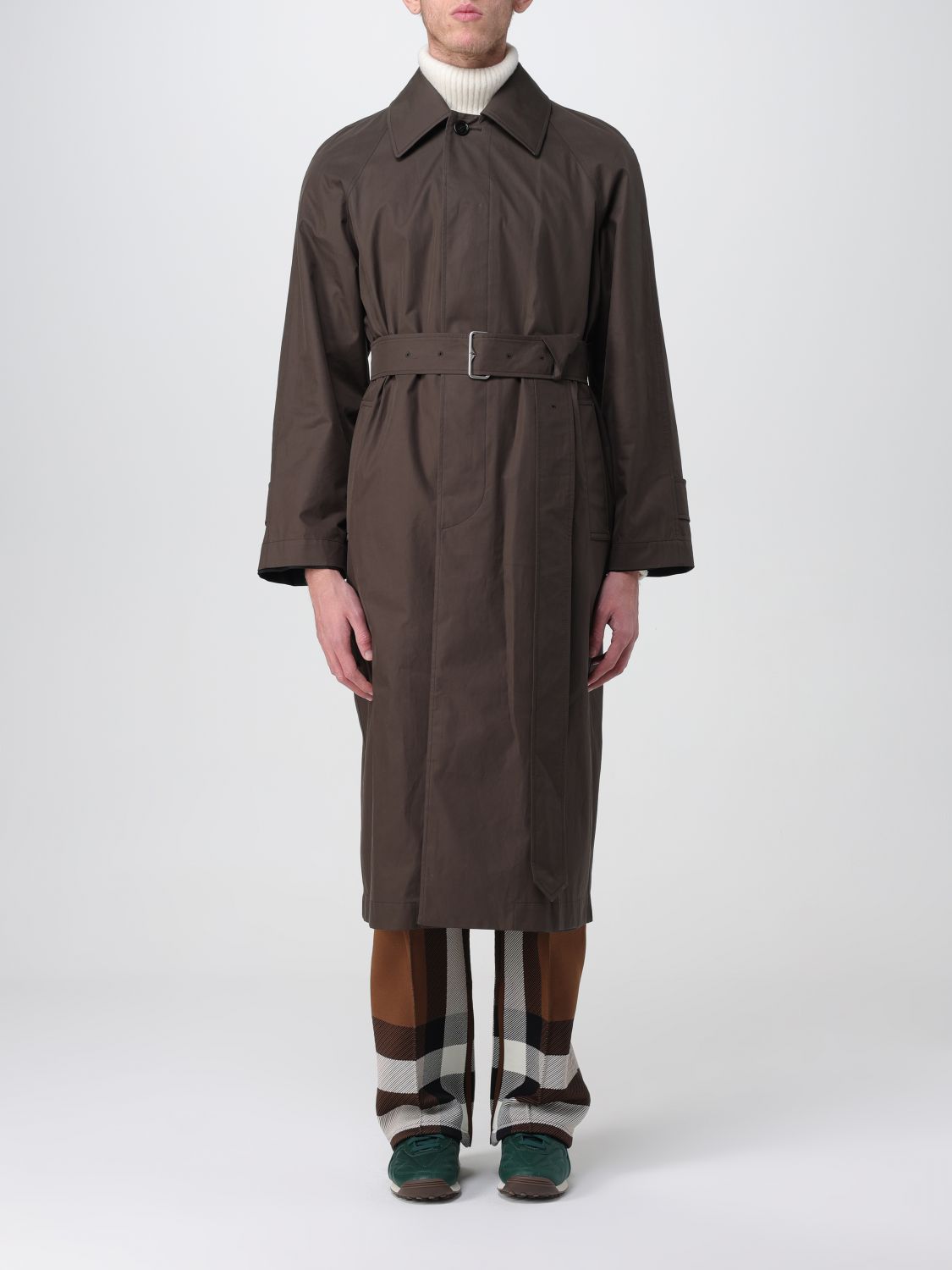 Burberry Trench Coat BURBERRY Men colour Brown