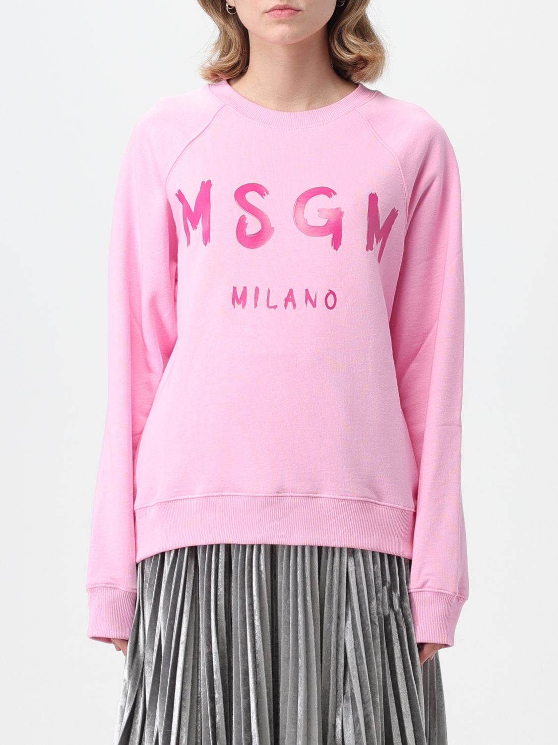 Msgm Sweatshirt MSGM Woman colour Pink