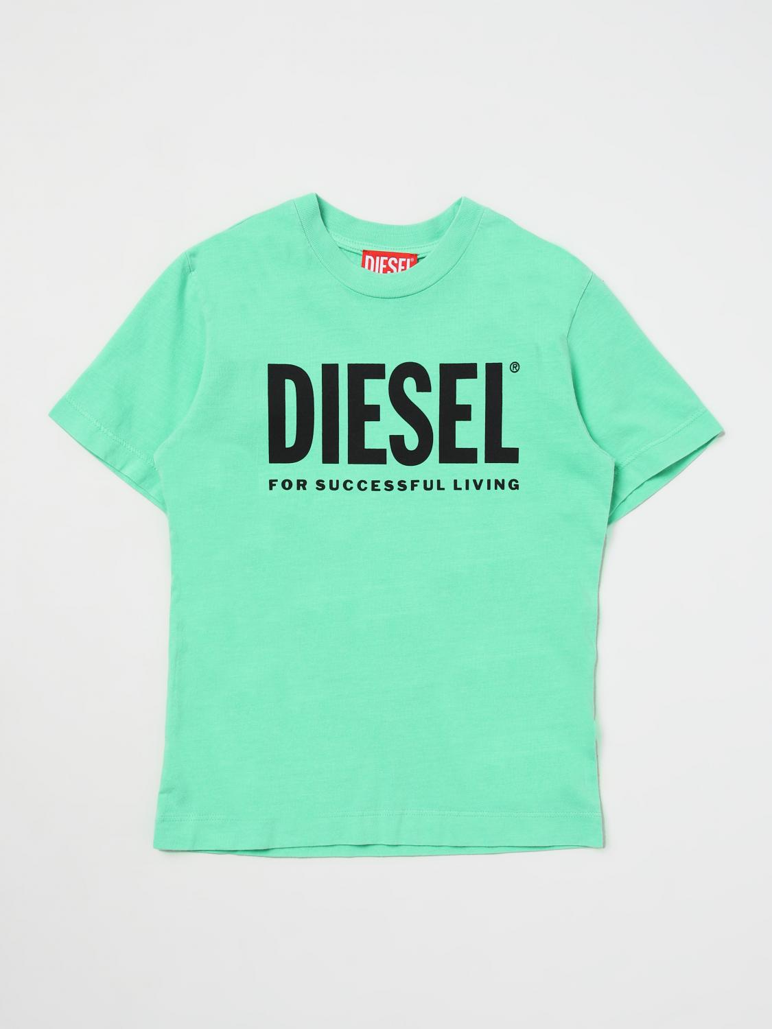 Diesel T-Shirt DIESEL Kids colour Green