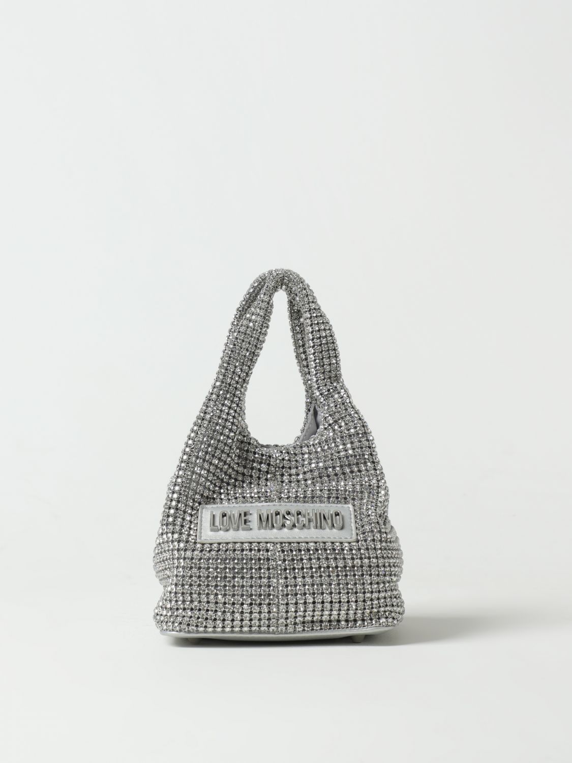 Love Moschino Mini Bag LOVE MOSCHINO Woman colour Silver