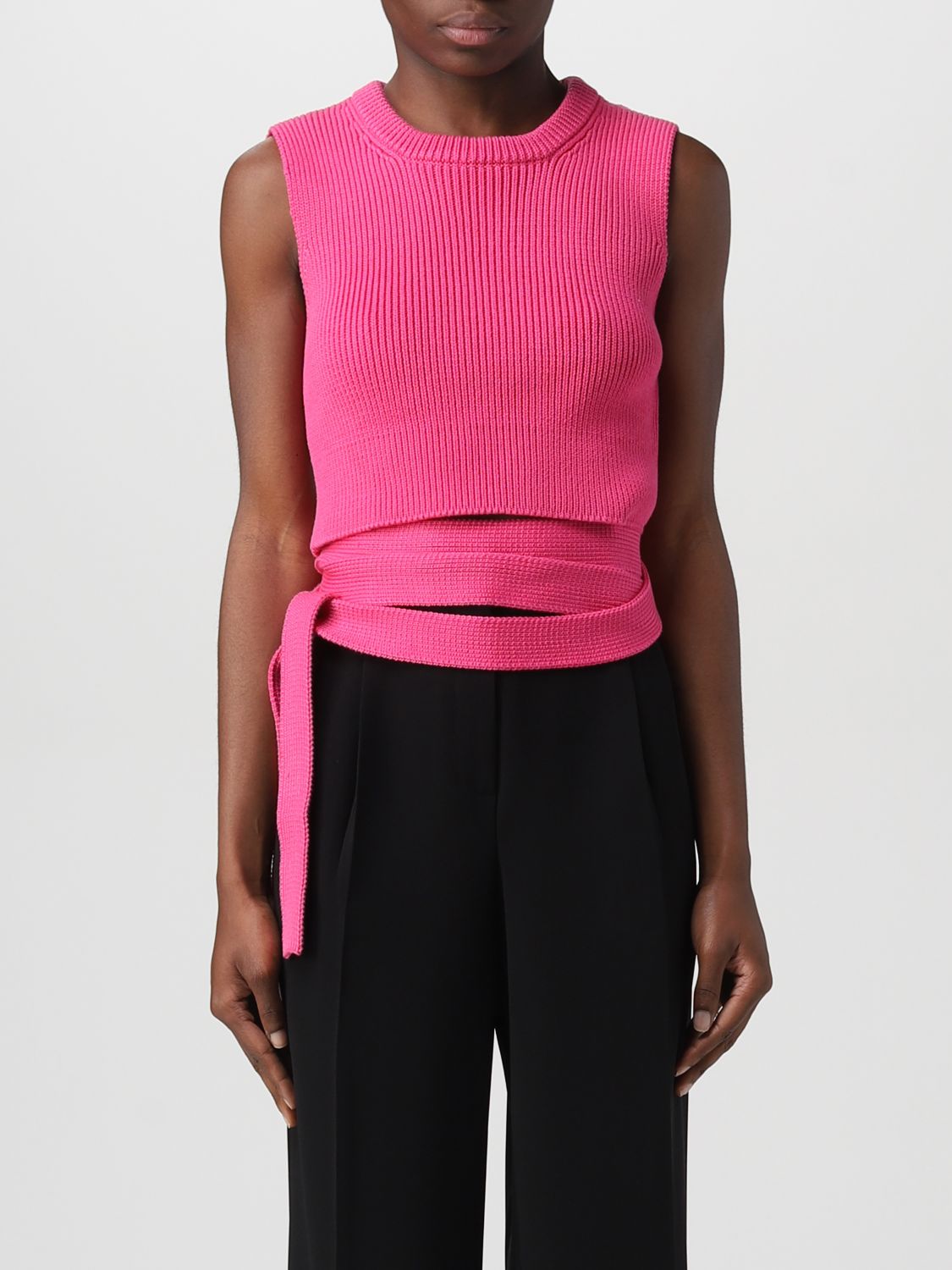 Red Valentino Top RED VALENTINO Woman colour Fuchsia