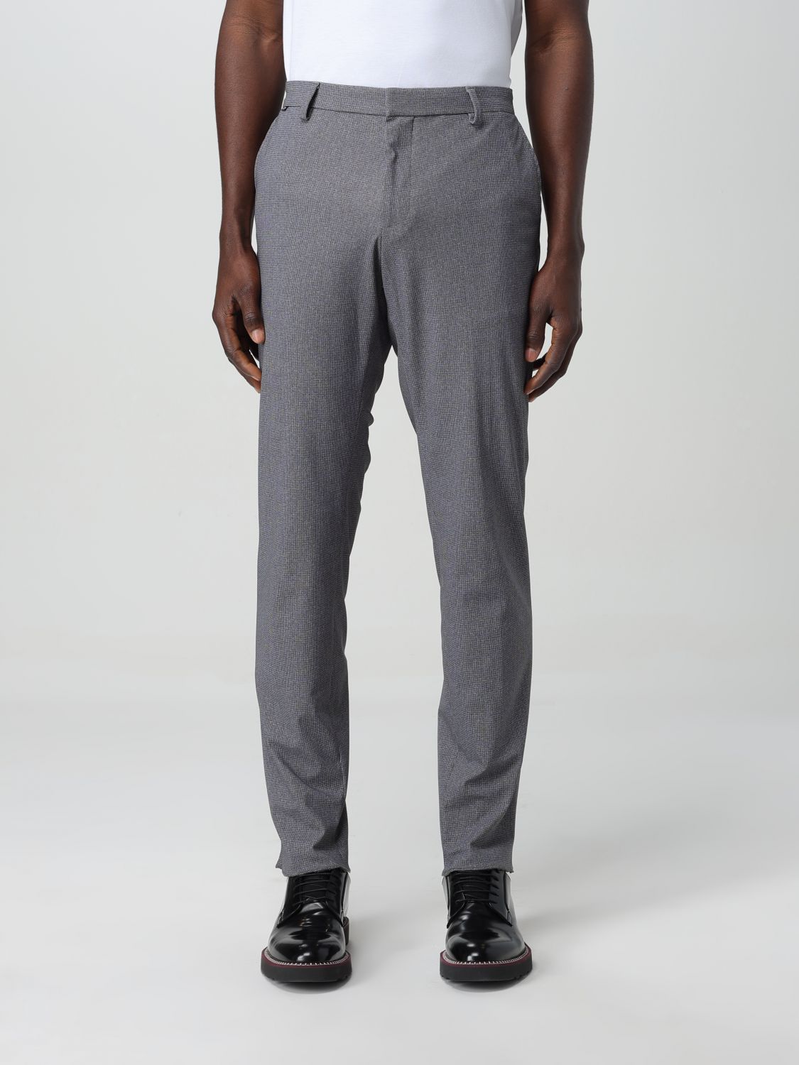 BOSS Trousers BOSS Men colour Grey