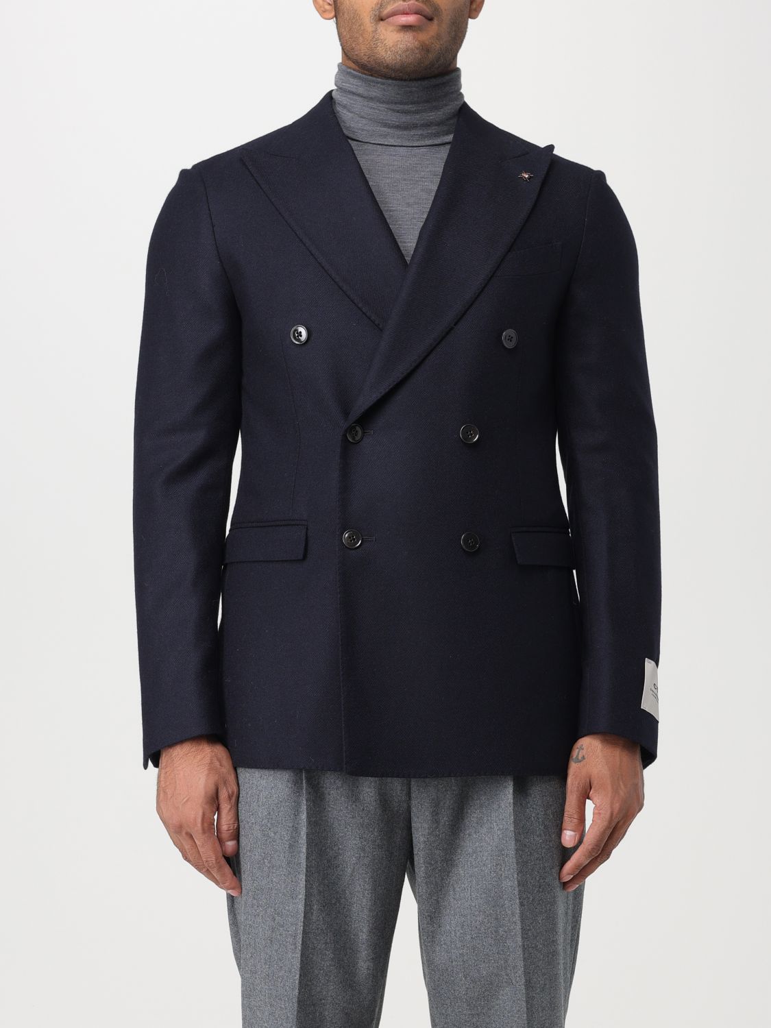 Corneliani Blazer CORNELIANI Men colour Blue