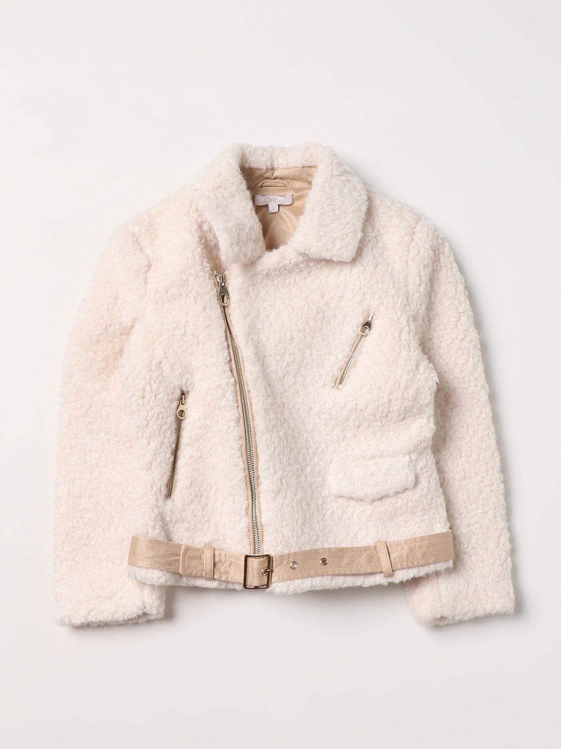 Chloé Coat CHLOÉ Kids colour White