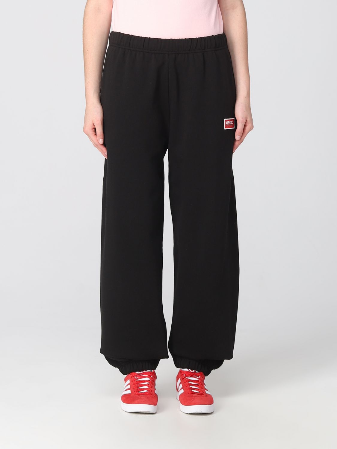 Kenzo Trousers KENZO Woman colour Black