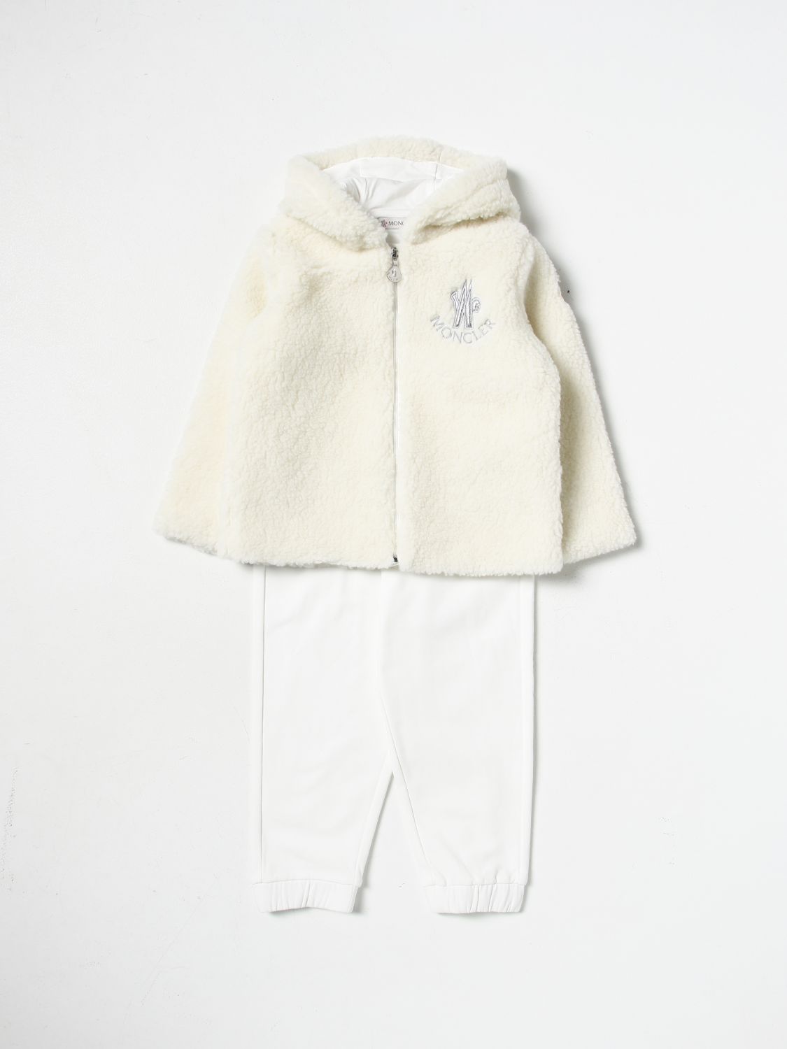 Moncler Tracksuits MONCLER Kids colour Yellow Cream