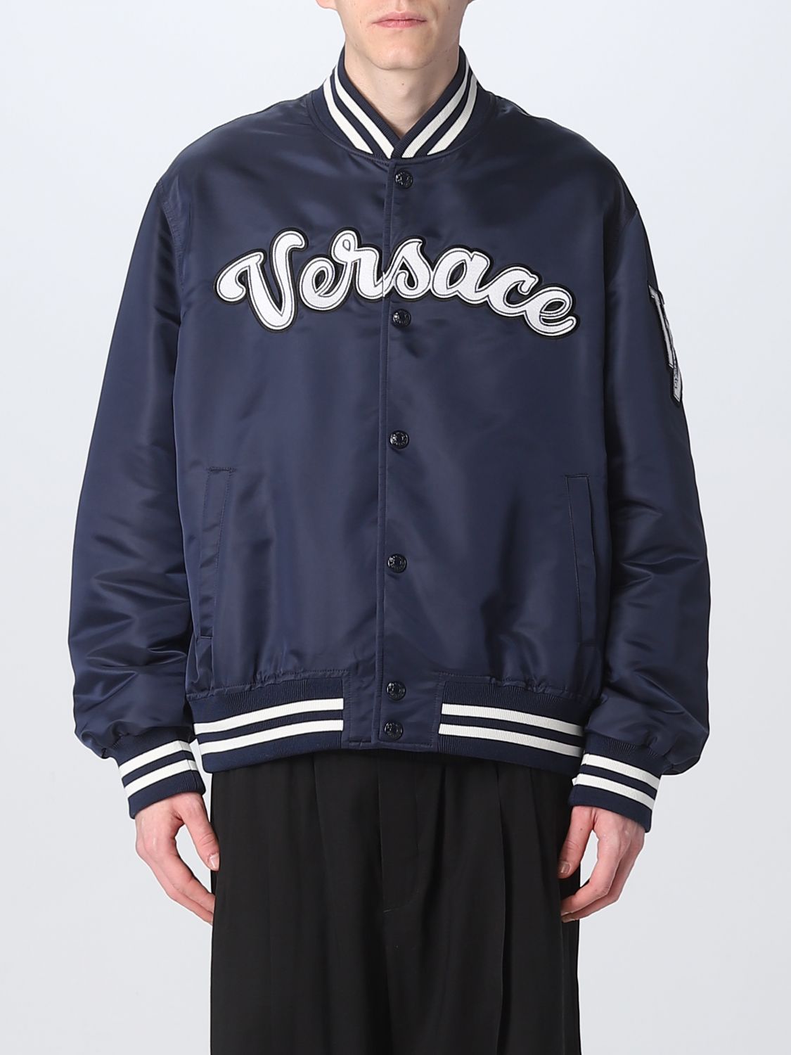 Versace Jacket VERSACE Men colour Blue