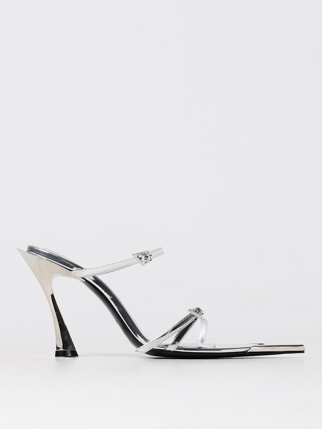 Mugler Heeled Sandals MUGLER Woman color Silver