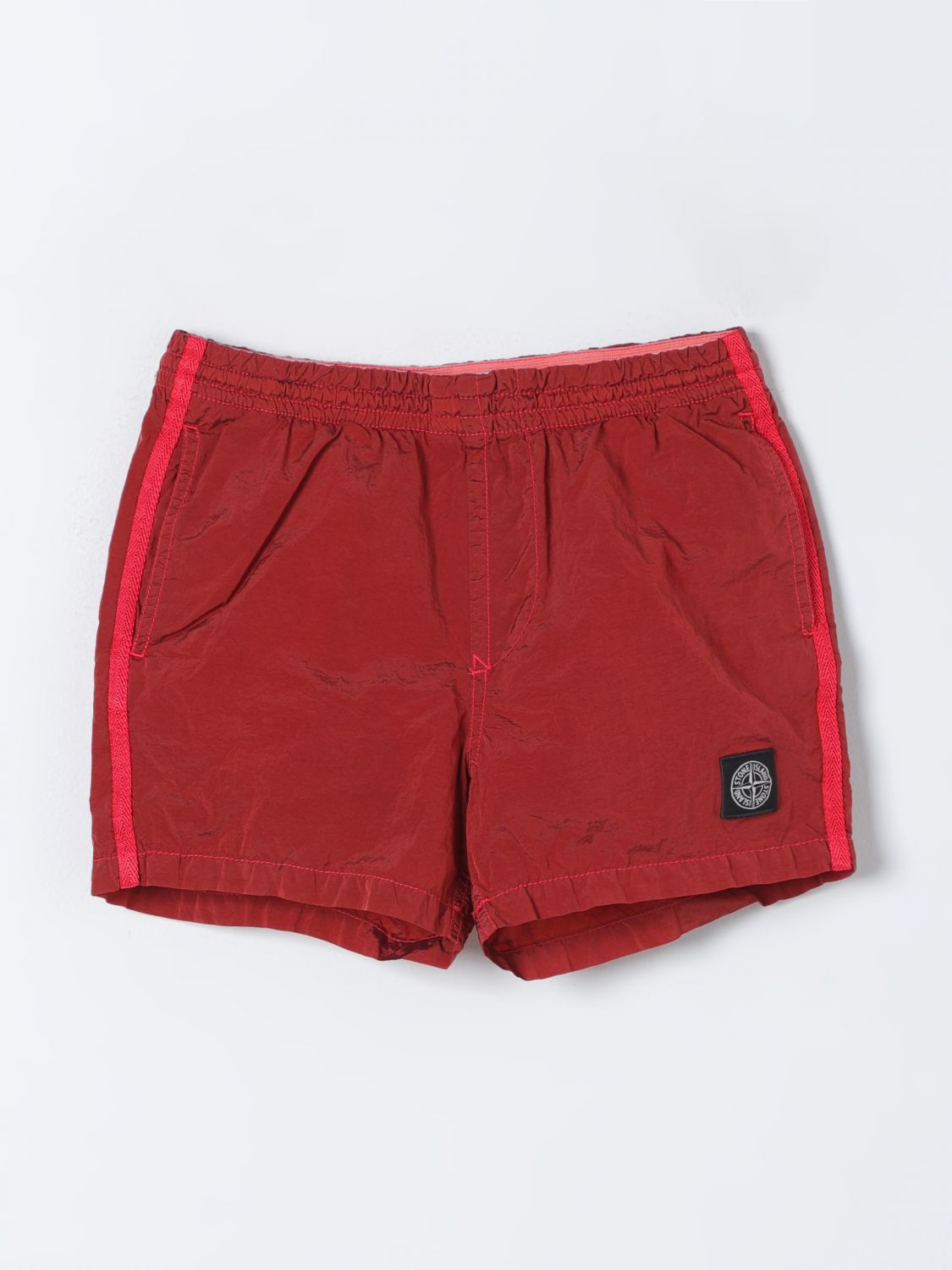 Stone Island Junior Shorts STONE ISLAND JUNIOR Kids colour Lobster