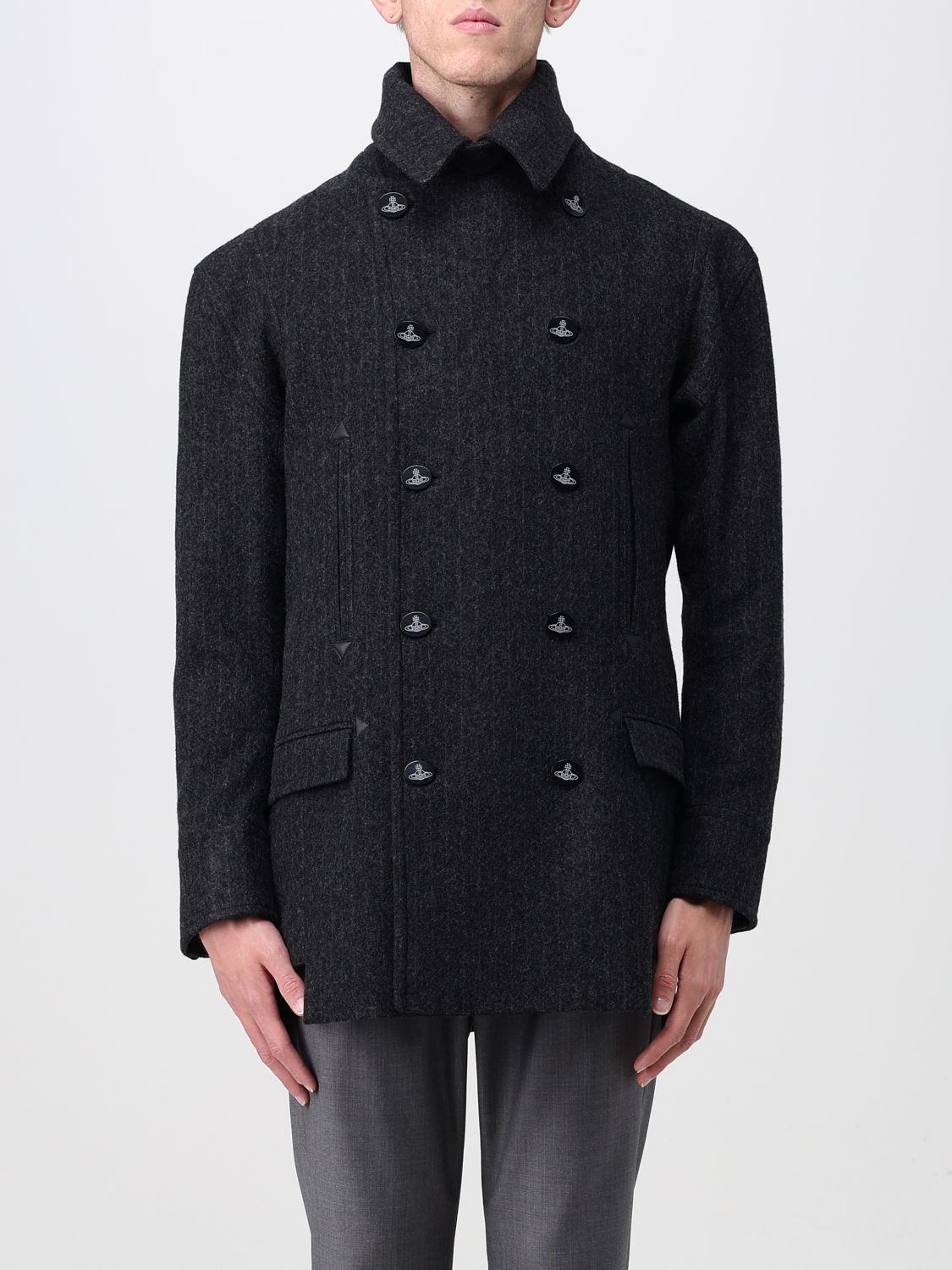 Vivienne Westwood Coat VIVIENNE WESTWOOD Men colour Black