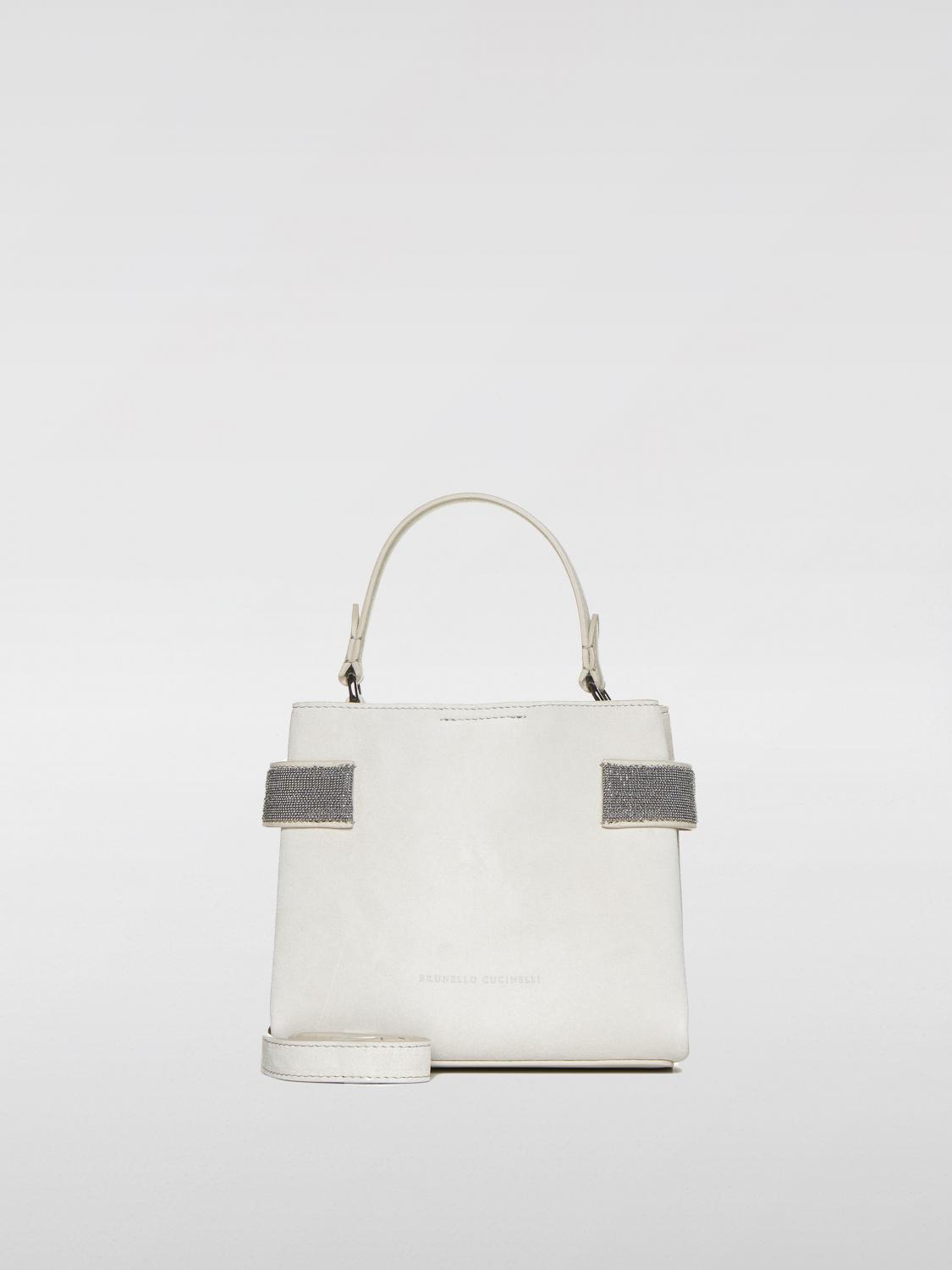 Brunello Cucinelli Handbag BRUNELLO CUCINELLI Woman color Ivory