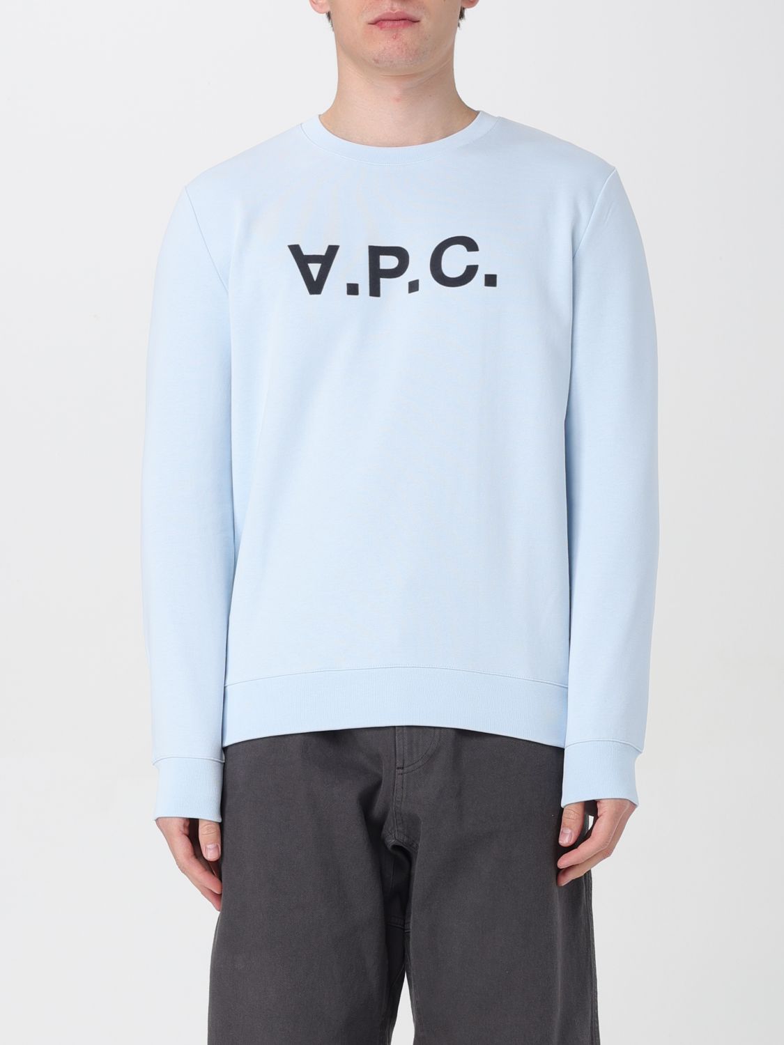 A.P.C. Sweatshirt A.P.C. Men colour Gnawed Blue