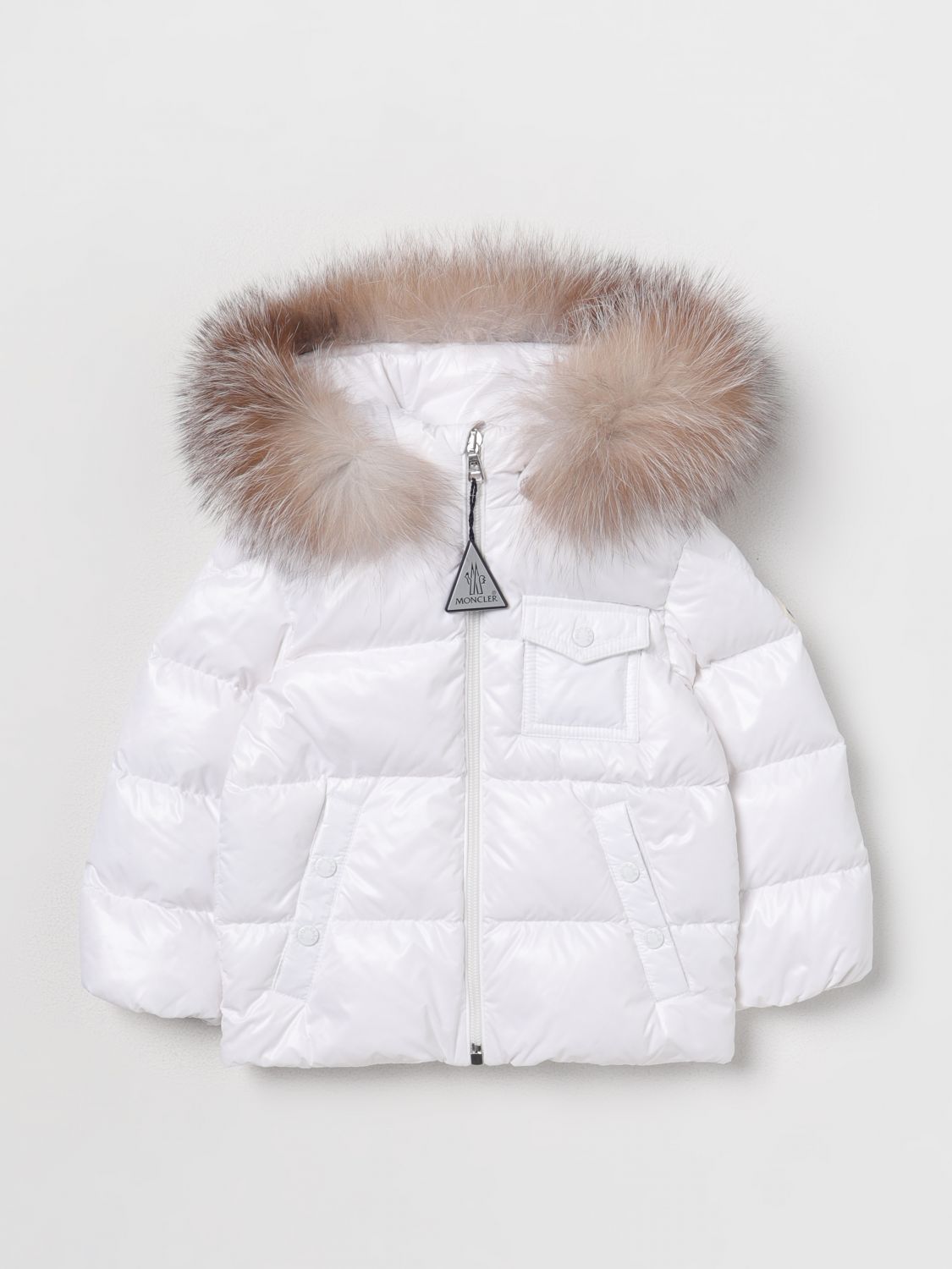 Moncler Jacket MONCLER Kids colour White