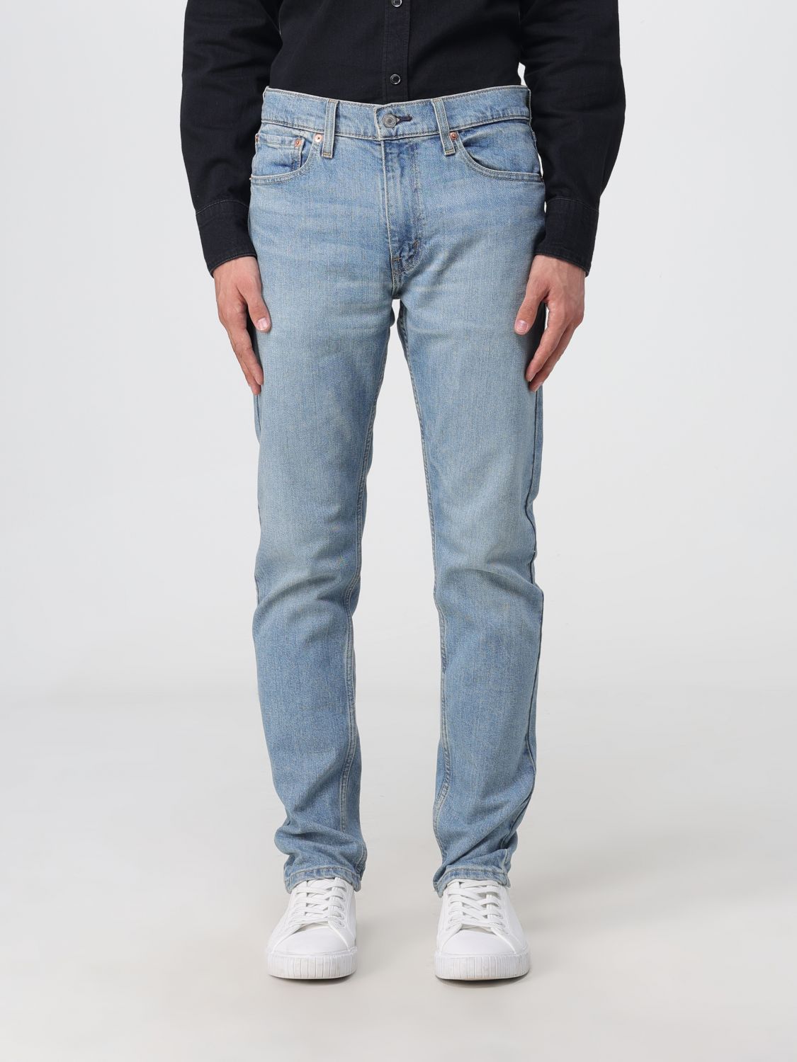 Levi's Trousers LEVI'S Men colour Denim