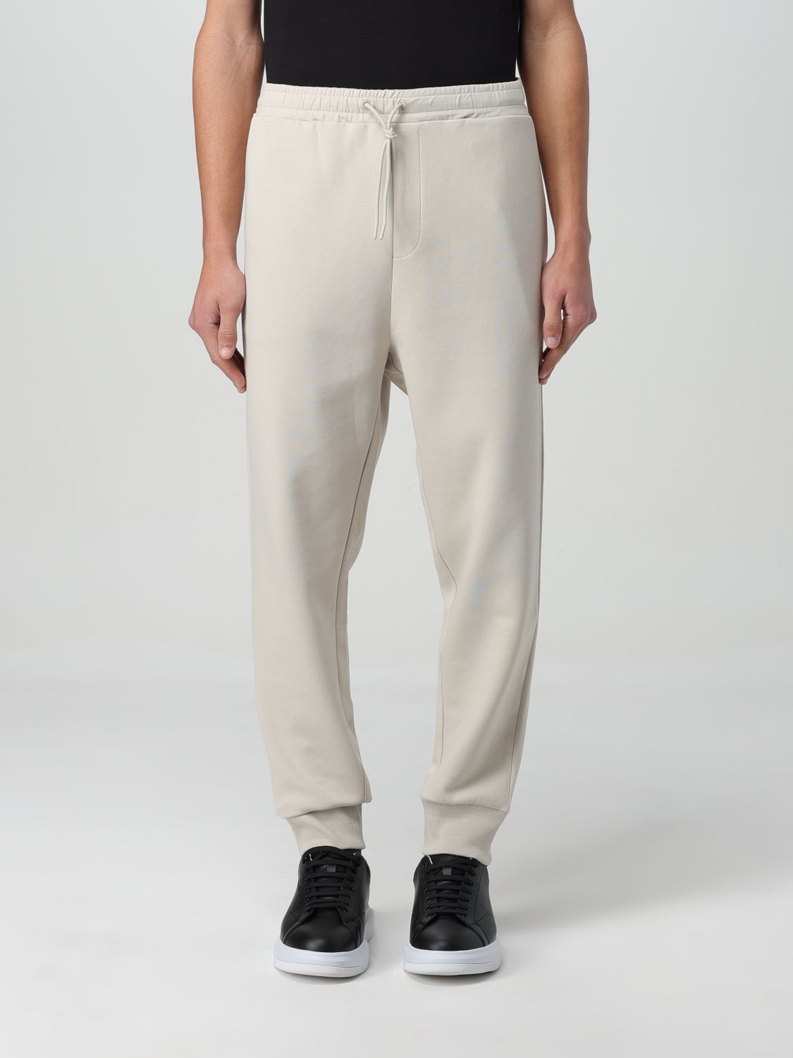 BOSS Trousers BOSS Men colour Beige