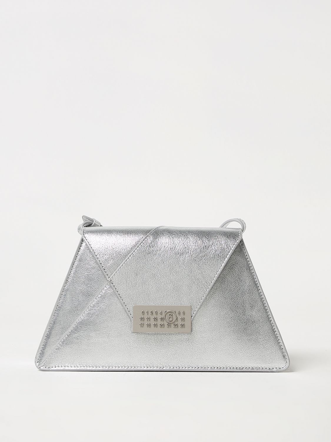 MM6 Maison Margiela Crossbody Bags MM6 MAISON MARGIELA Woman colour Silver