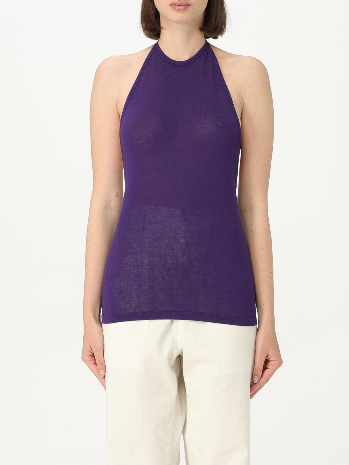 Lemaire Top LEMAIRE Woman colour Violet