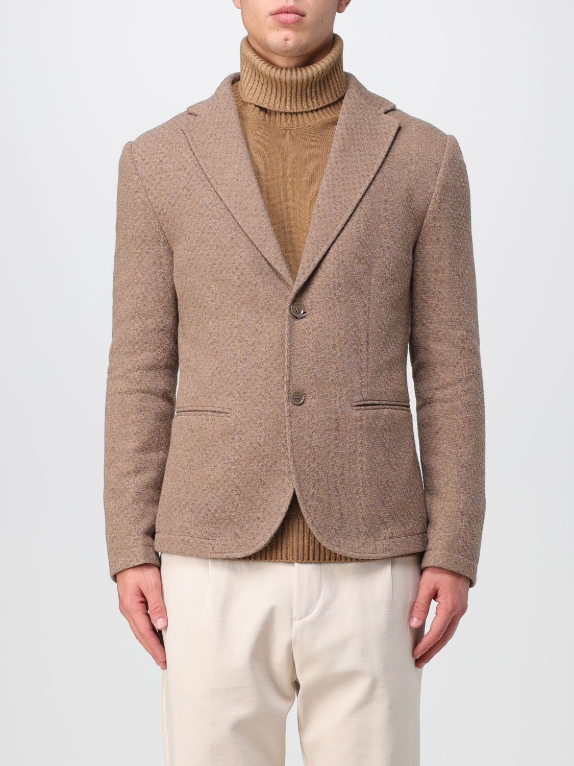 Daniele Alessandrini Blazer DANIELE ALESSANDRINI Men colour Camel