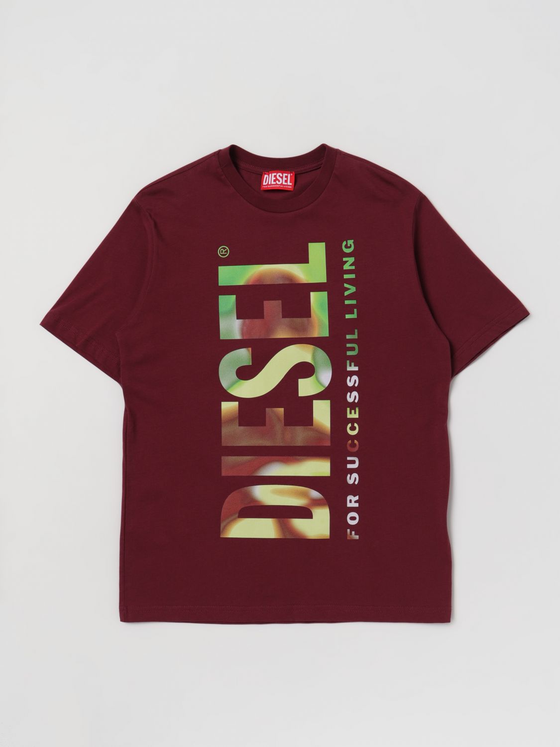 Diesel T-Shirt DIESEL Kids colour Wine