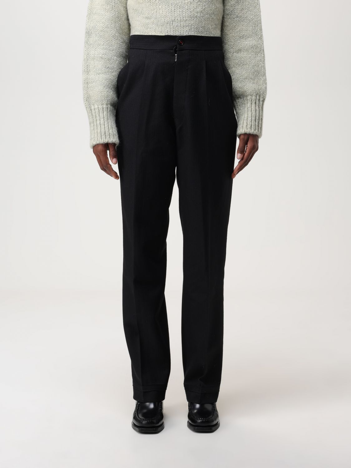 Maison Margiela Trousers MAISON MARGIELA Woman colour Black