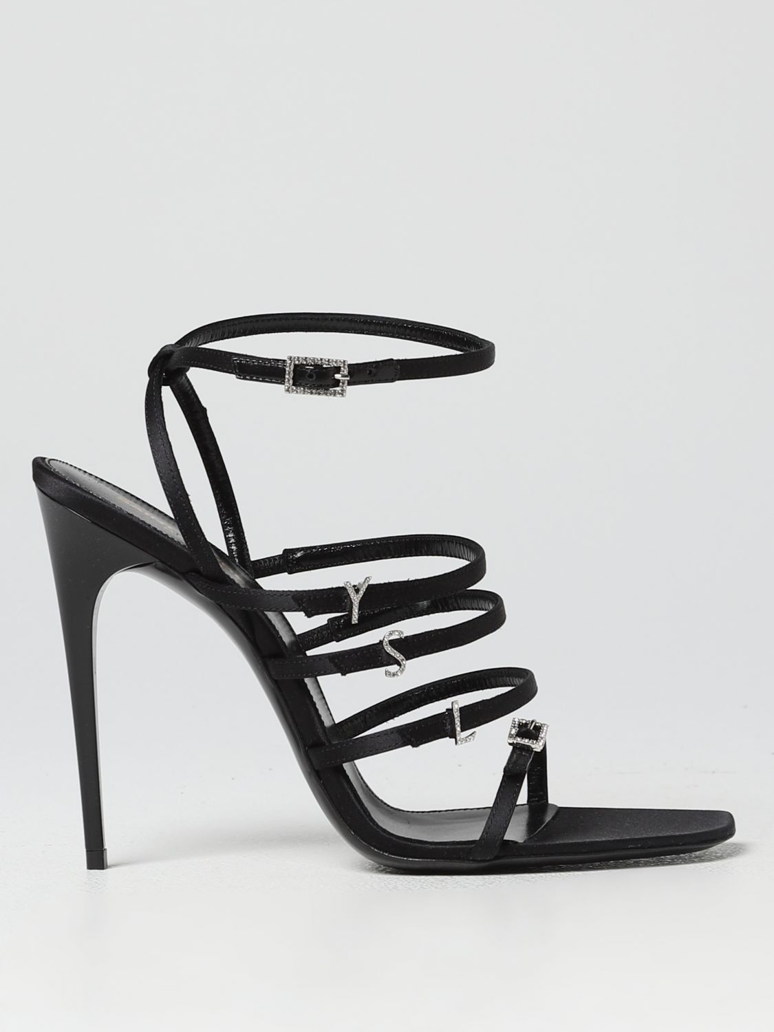 Saint Laurent Heeled Sandals SAINT LAURENT Woman colour Black