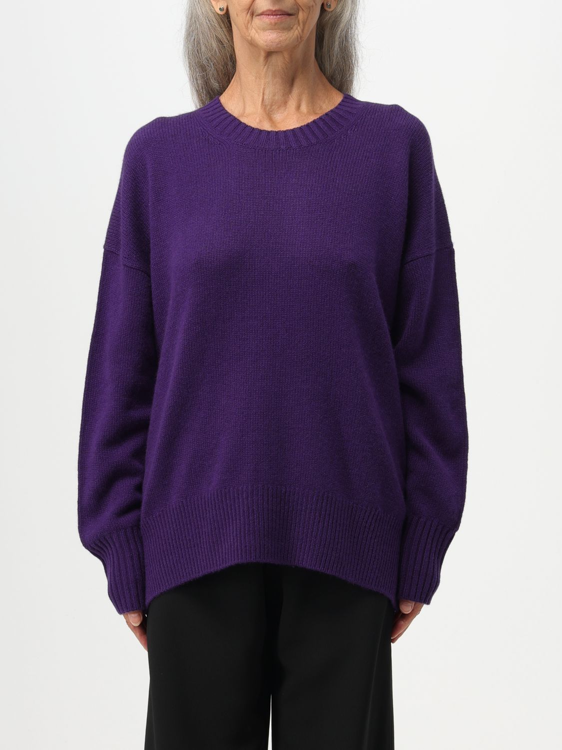 Allude Jumper ALLUDE Woman colour Violet