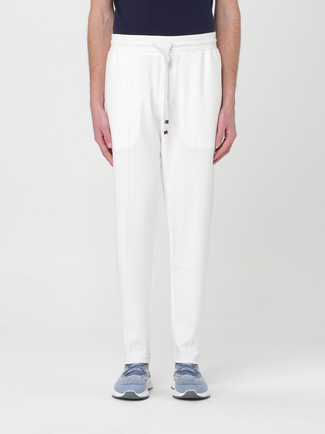 Brunello Cucinelli Trousers BRUNELLO CUCINELLI Men colour White