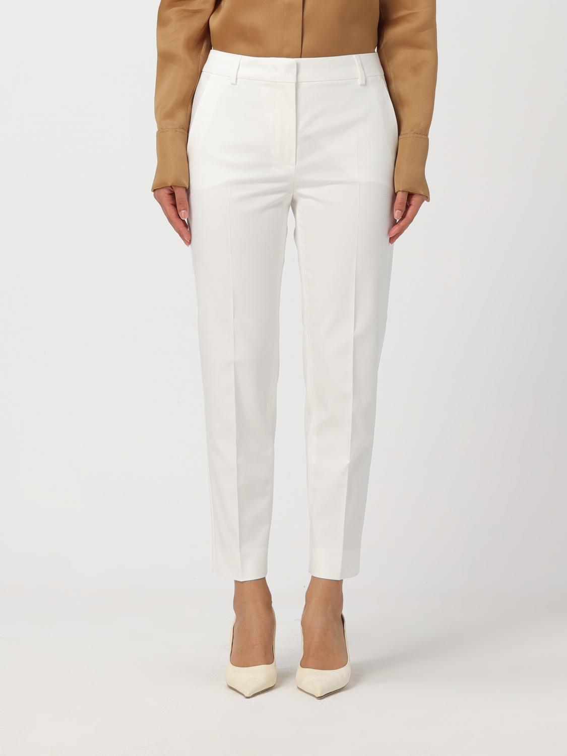 Max Mara Trousers MAX MARA Woman colour White