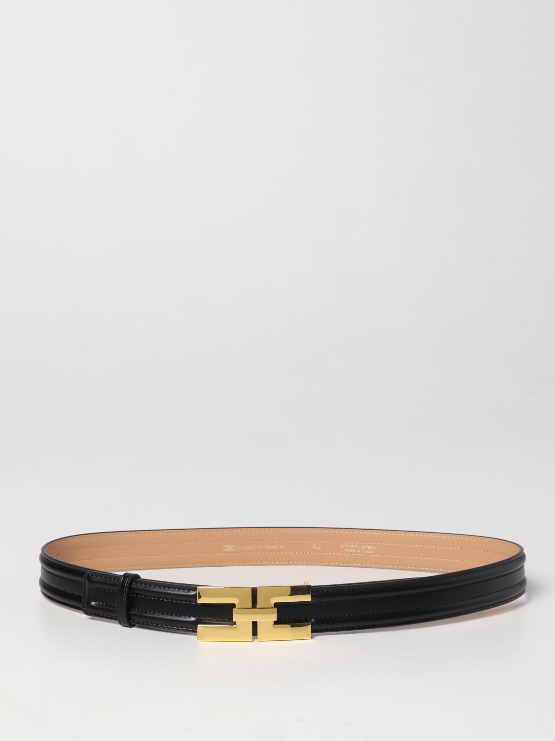 Elisabetta Franchi Belt ELISABETTA FRANCHI Woman colour Black