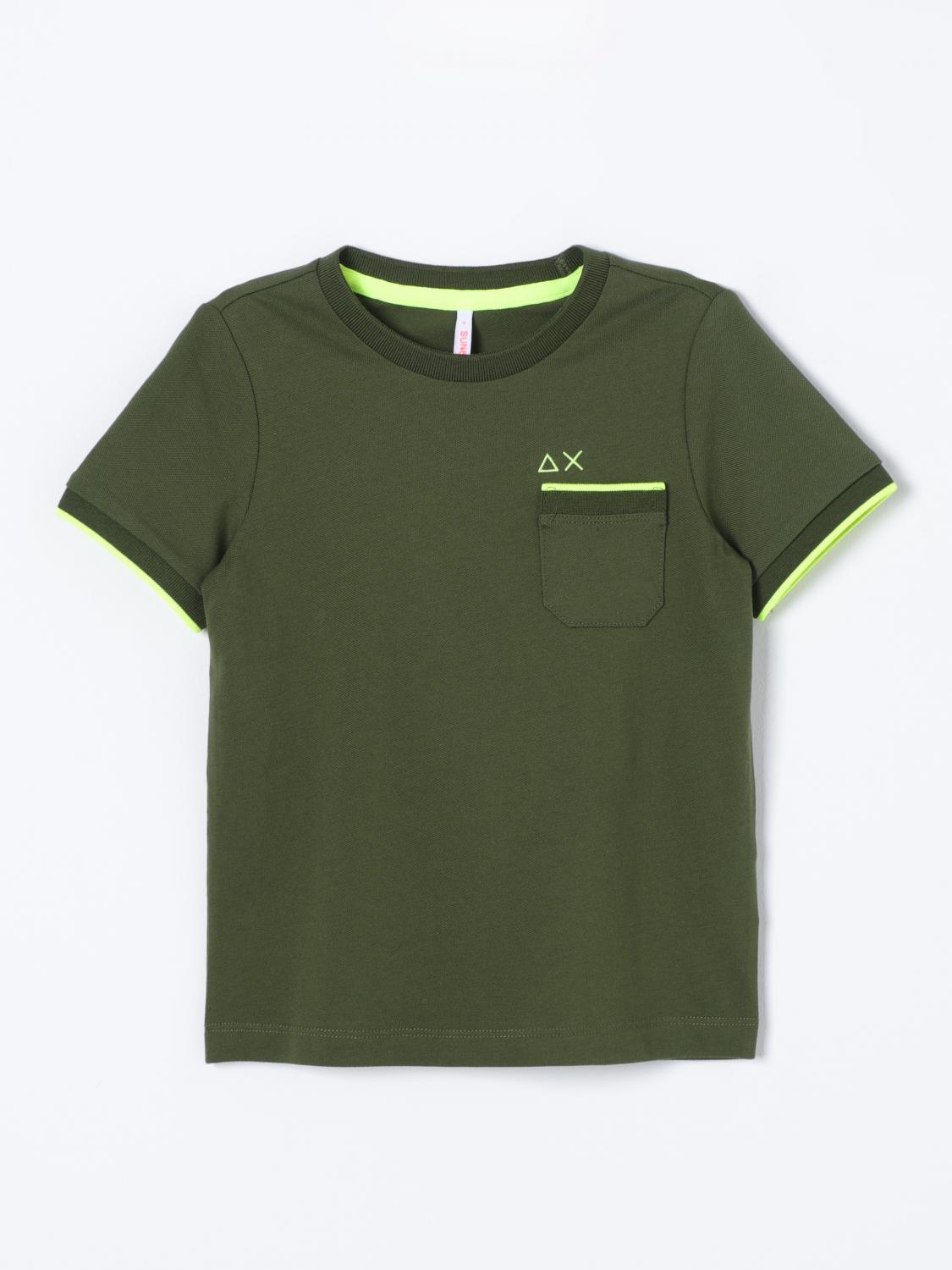  T-Shirt SUN 68 Kids color Green