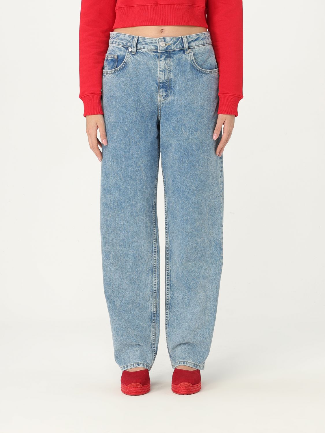 Moschino Jeans Jeans MOSCHINO JEANS Woman color Blue