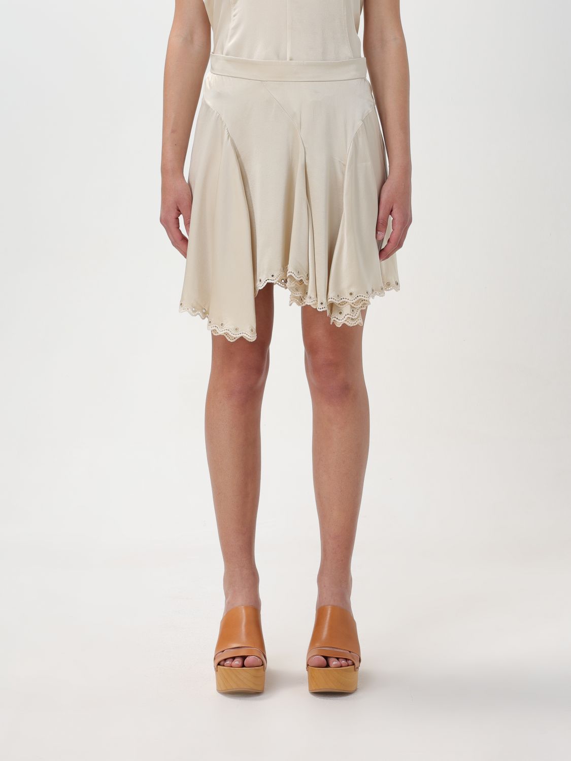 Isabel Marant Skirt ISABEL MARANT Woman colour Butter