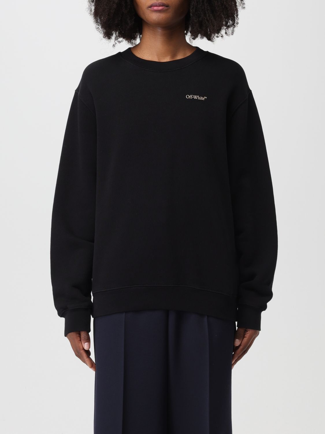 OFF-WHITE Sweatshirt OFF-WHITE Woman colour Black