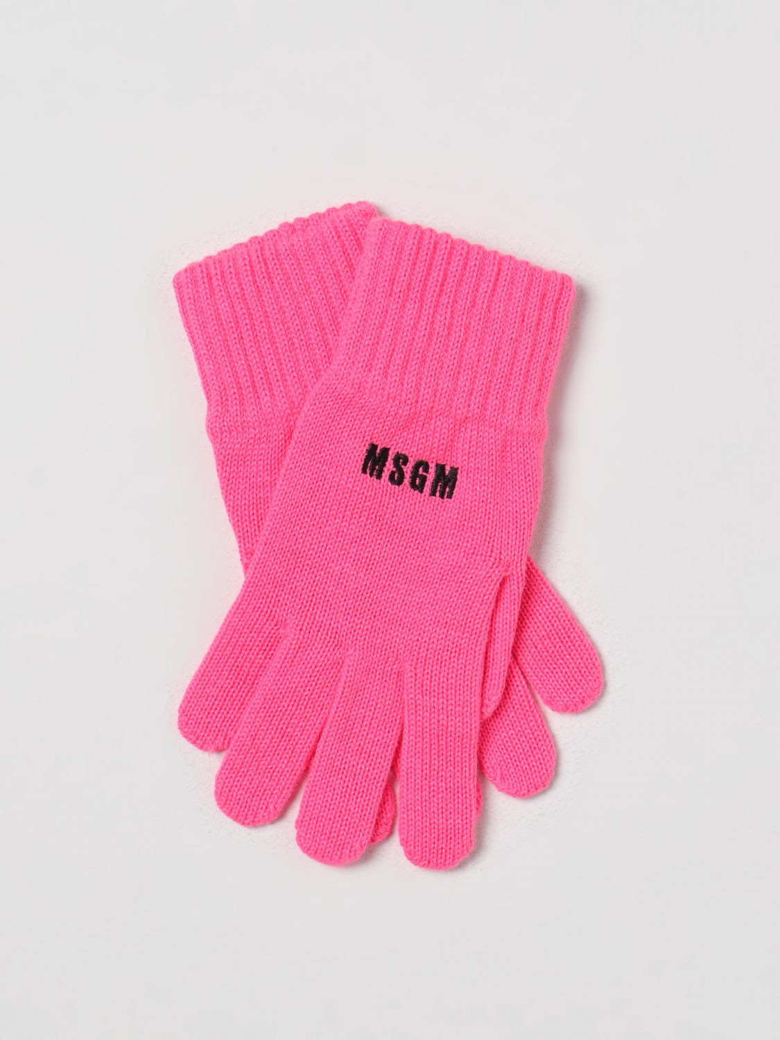 Msgm Gloves MSGM Men colour Fuchsia