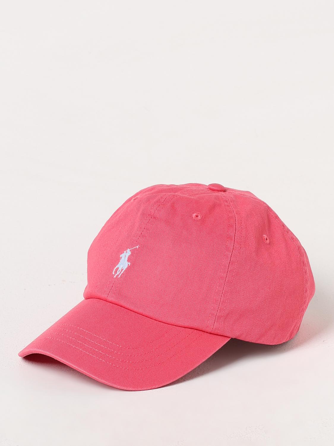 Polo Ralph Lauren Hat POLO RALPH LAUREN Men color Pink