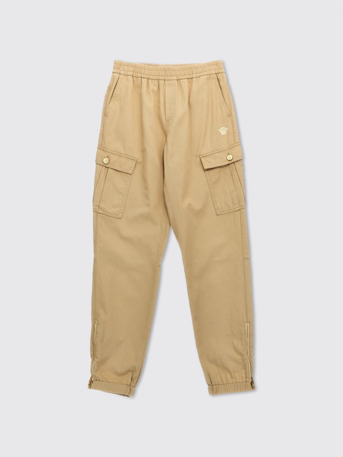 Young Versace Trousers YOUNG VERSACE Kids colour Beige