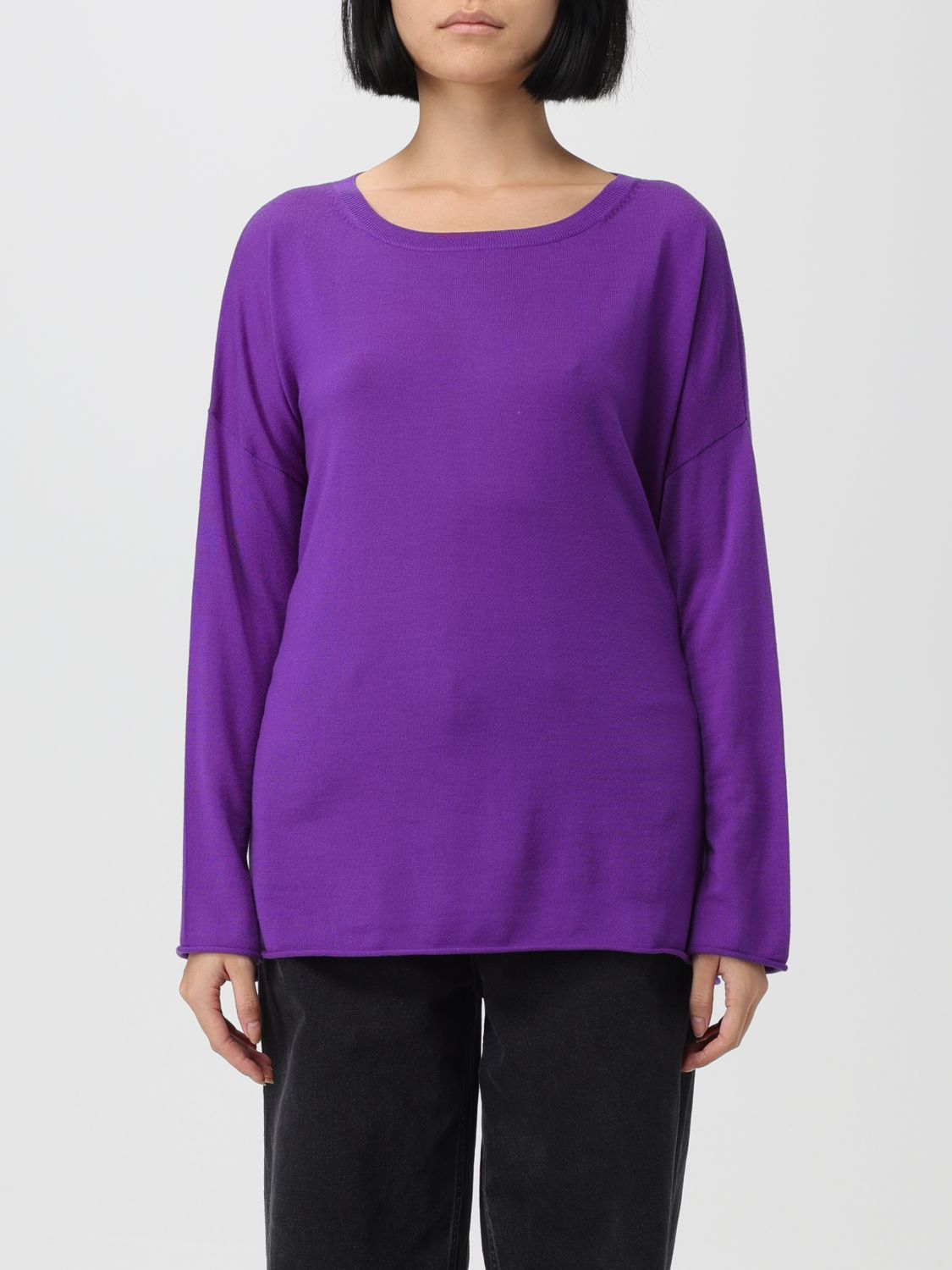 Allude Jumper ALLUDE Woman colour Violet