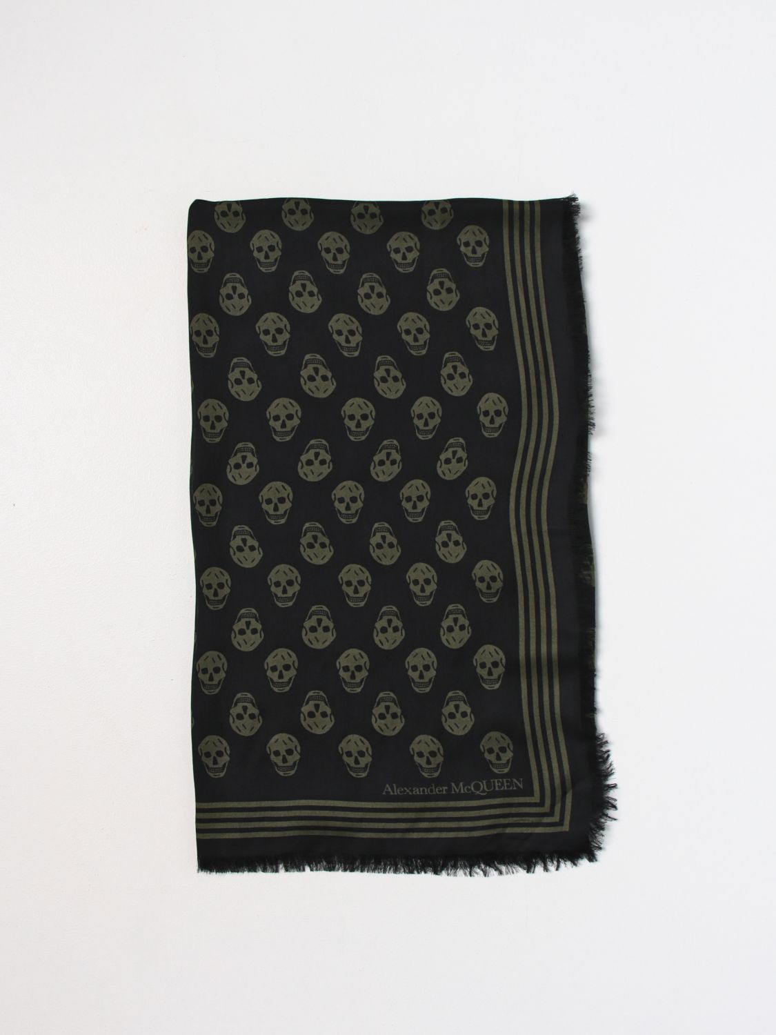 Alexander McQueen Scarf ALEXANDER MCQUEEN Men colour Black