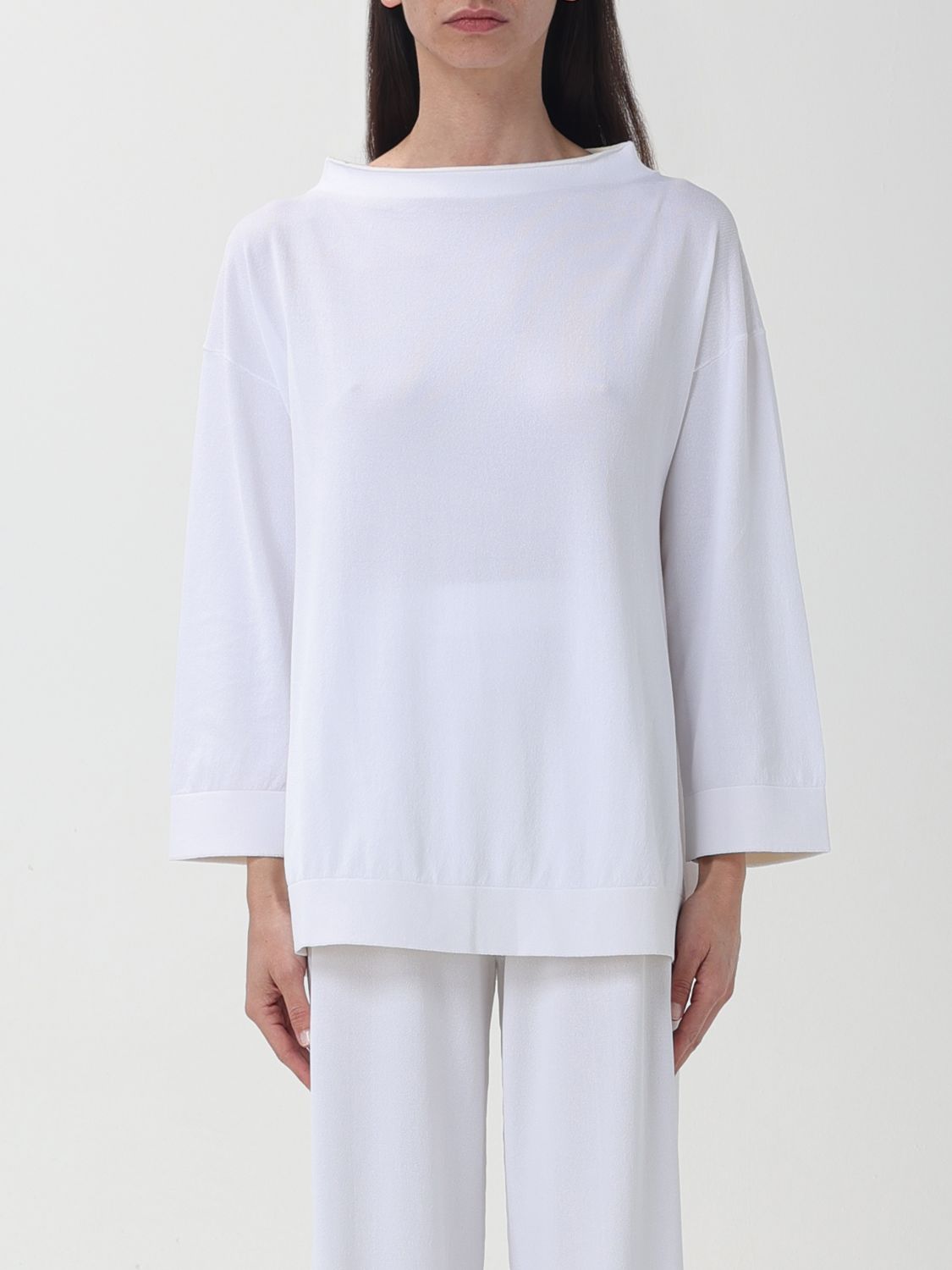 Liviana Conti Jumper LIVIANA CONTI Woman colour White