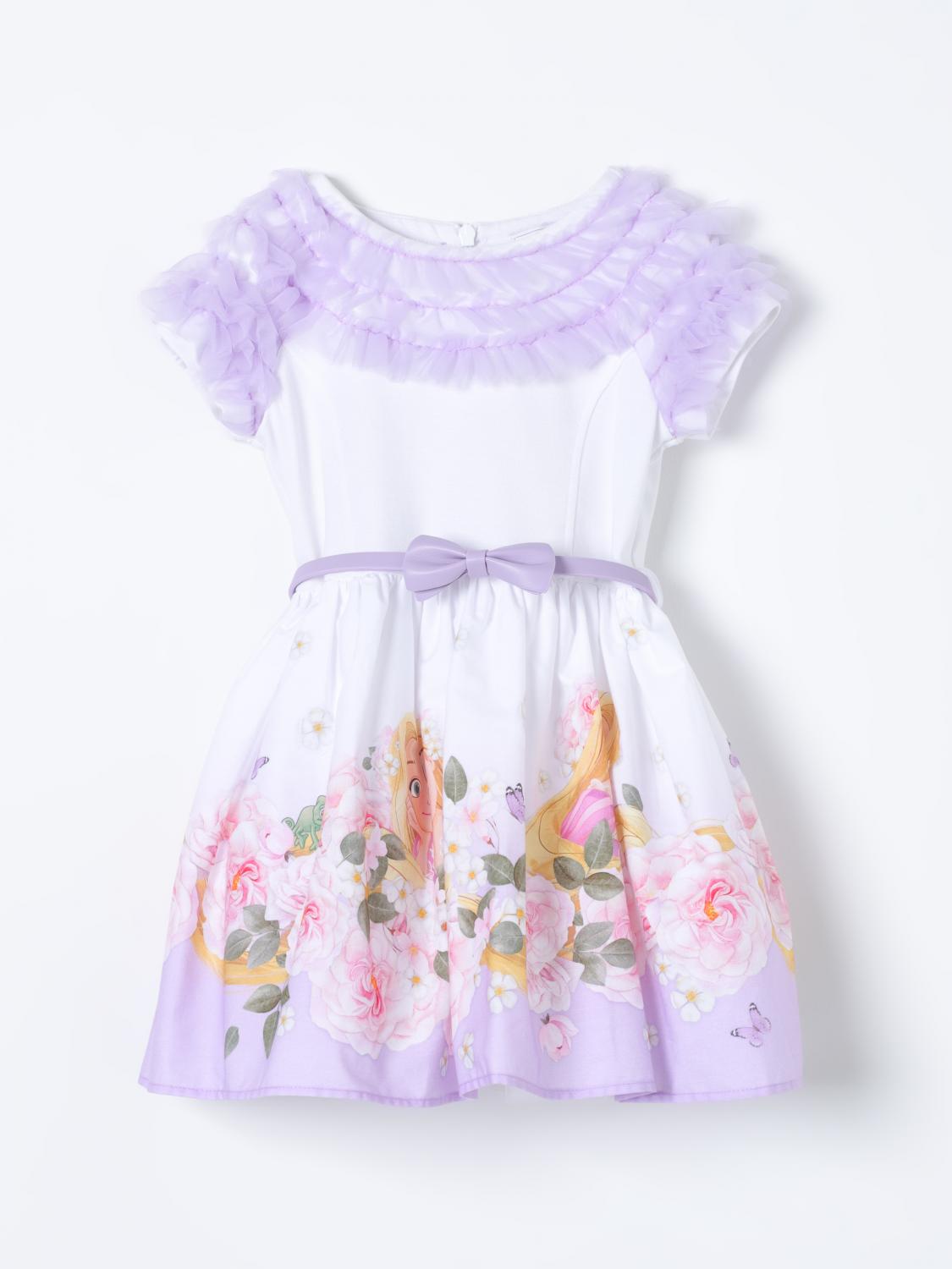 Monnalisa Dress MONNALISA Kids color Wisteria