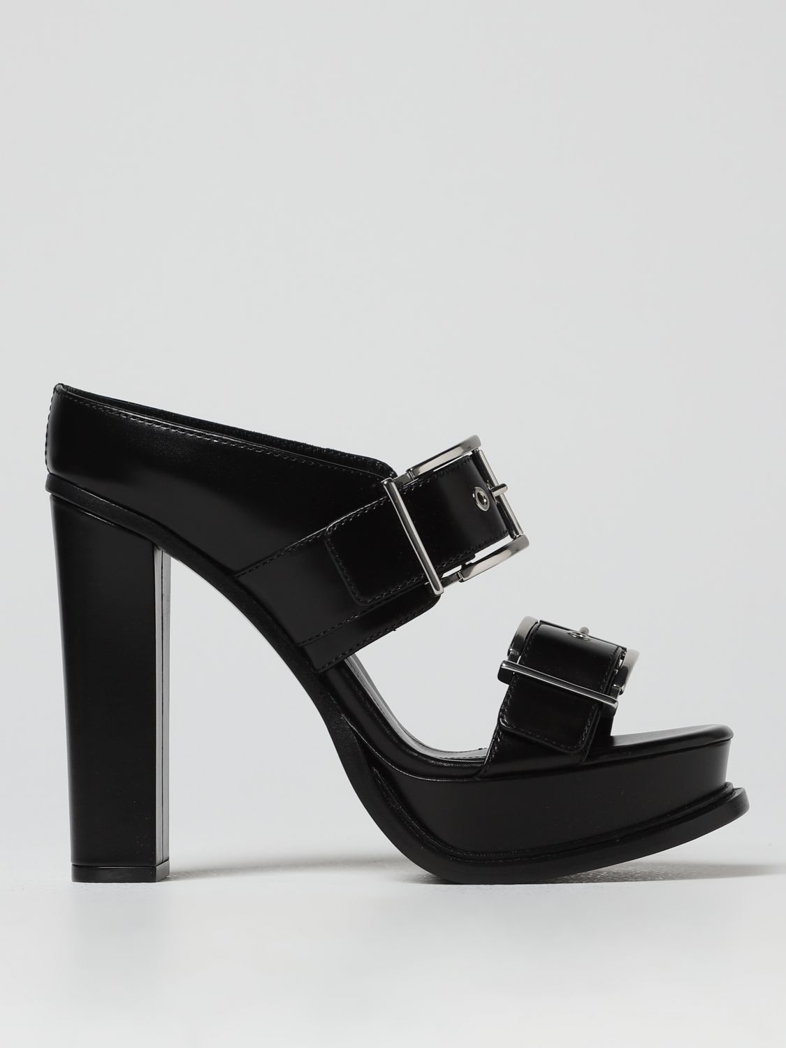 Alexander McQueen Heeled Sandals ALEXANDER MCQUEEN Woman colour Black