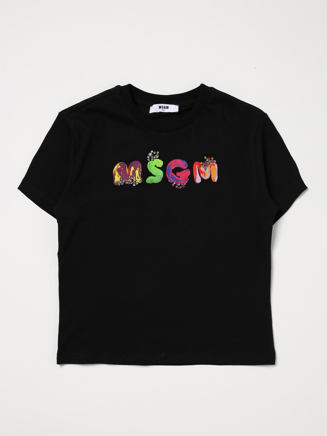 Msgm Kids T-Shirt MSGM KIDS Kids colour Black