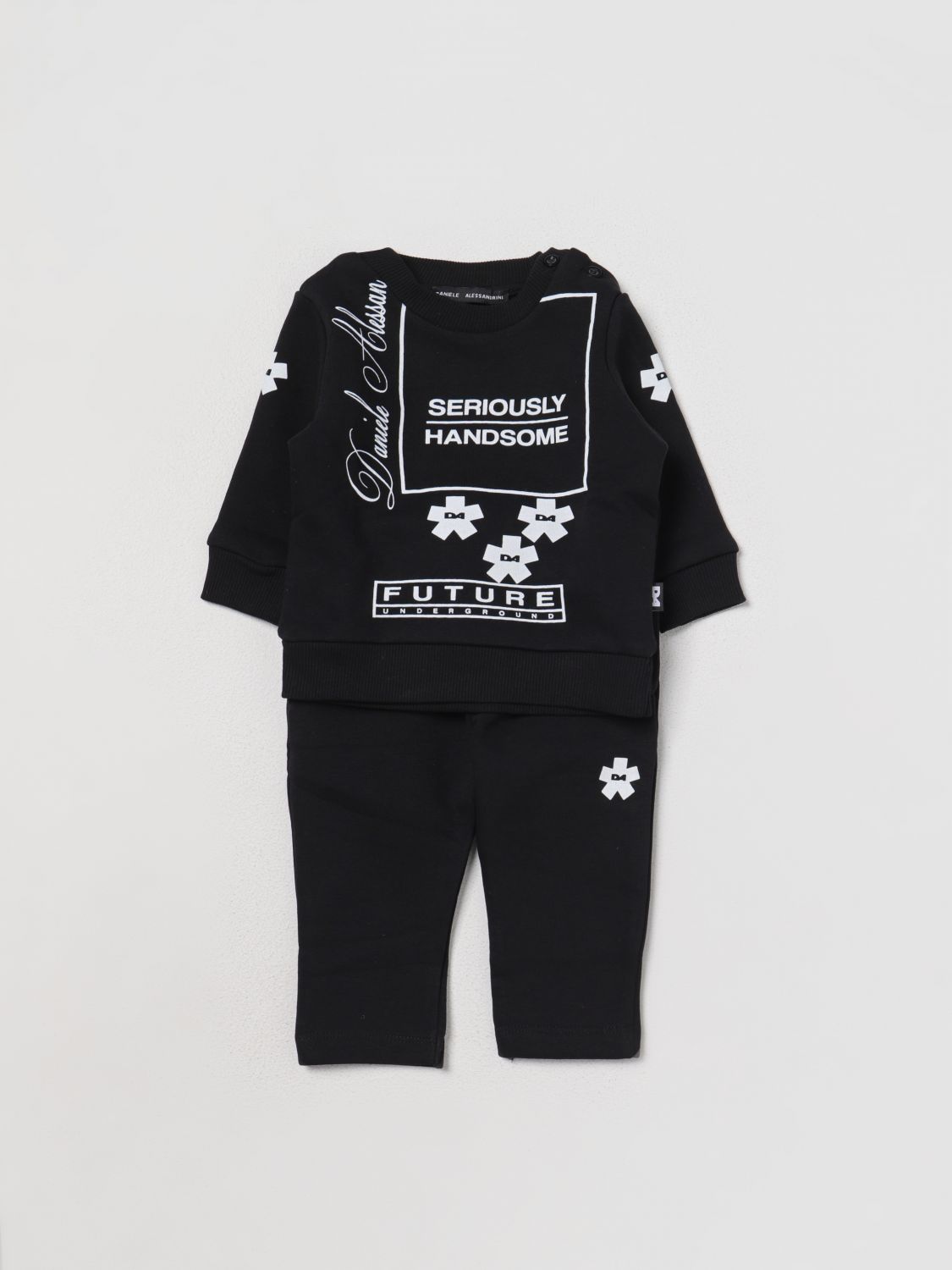 Daniele Alessandrini Tracksuits DANIELE ALESSANDRINI Kids colour Black