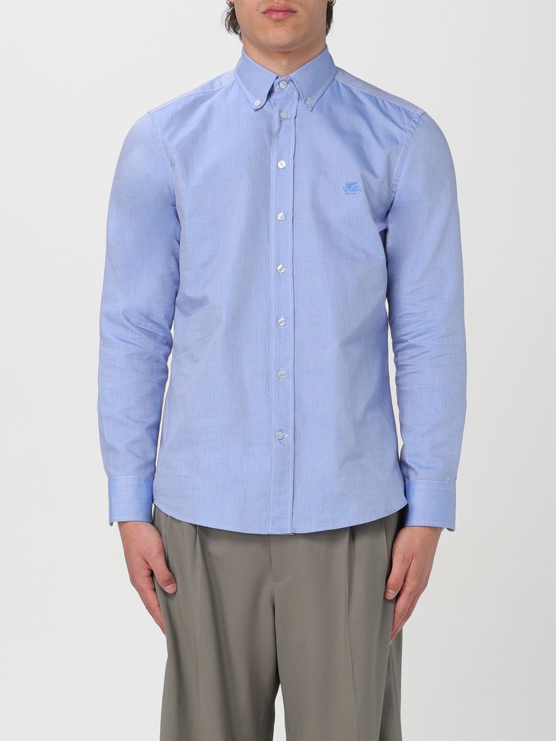 Etro Shirt ETRO Men colour Gnawed Blue