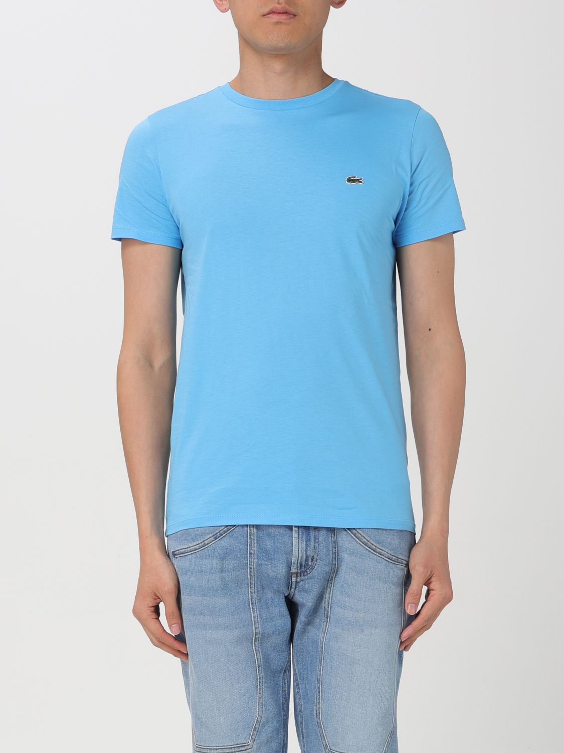 Lacoste T-Shirt LACOSTE Men color Gnawed Blue