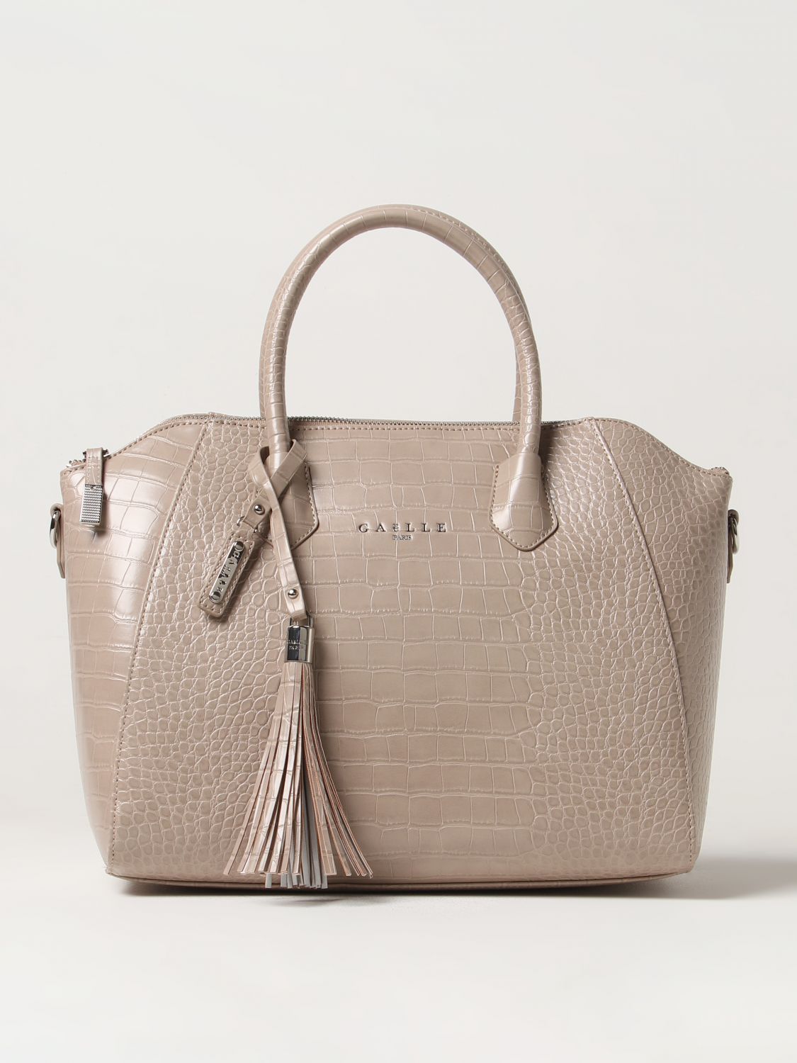 Gaëlle Paris Tote Bags GAËLLE PARIS Woman colour Beige